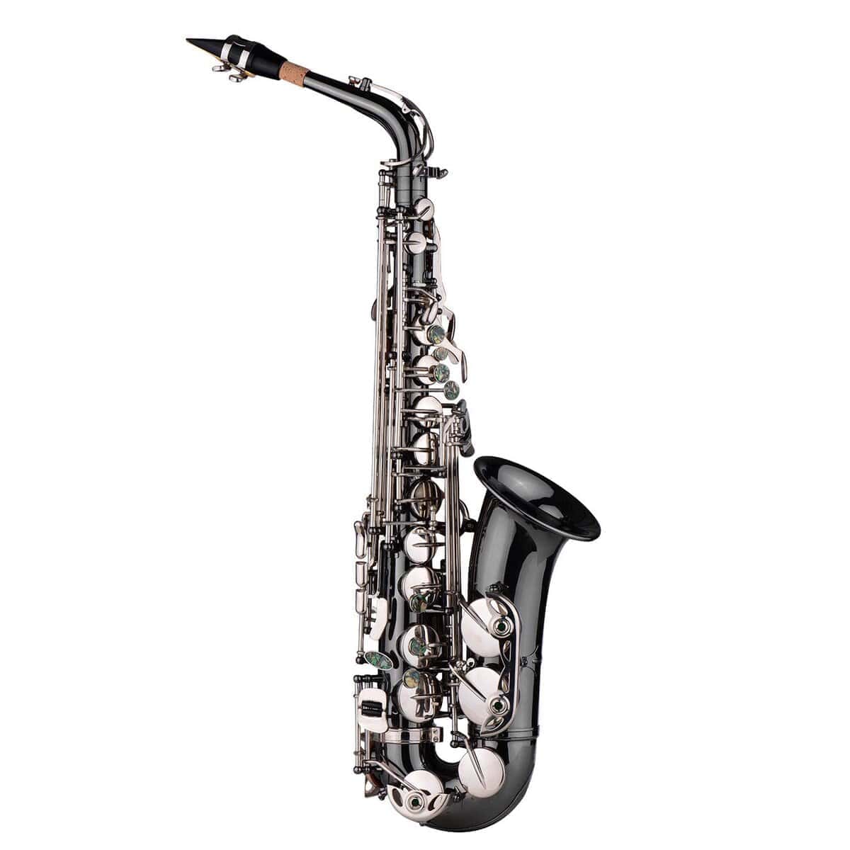 Saxofón Alto Btuty Eb Profesional de Latón con Curva Negra - Imagen 5