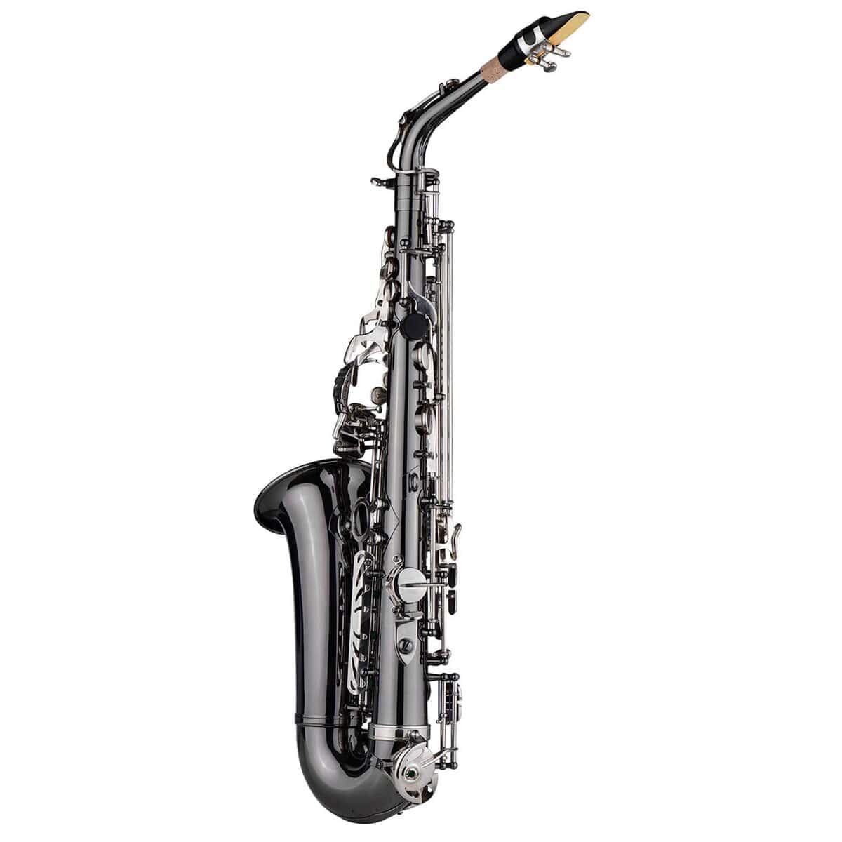 Saxofón Alto Btuty Eb Profesional de Latón con Curva Negra - Imagen 7