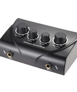 Mezclador de Sonido de Karaoke Btuty con Doble Entrada de