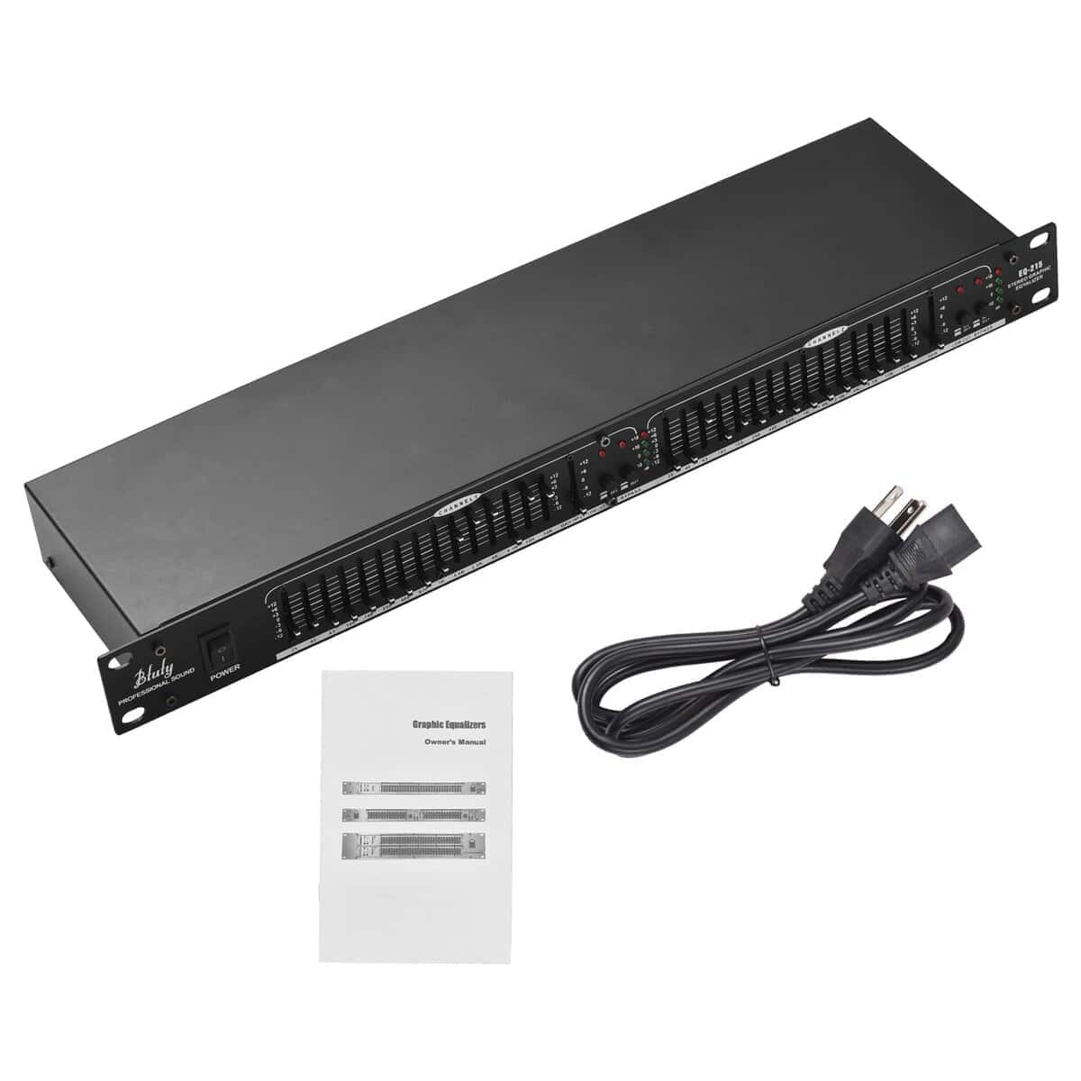 Ecualizador de audio Btuty EQ-215 Dual Channel de 15 Bandas - Imagen 4