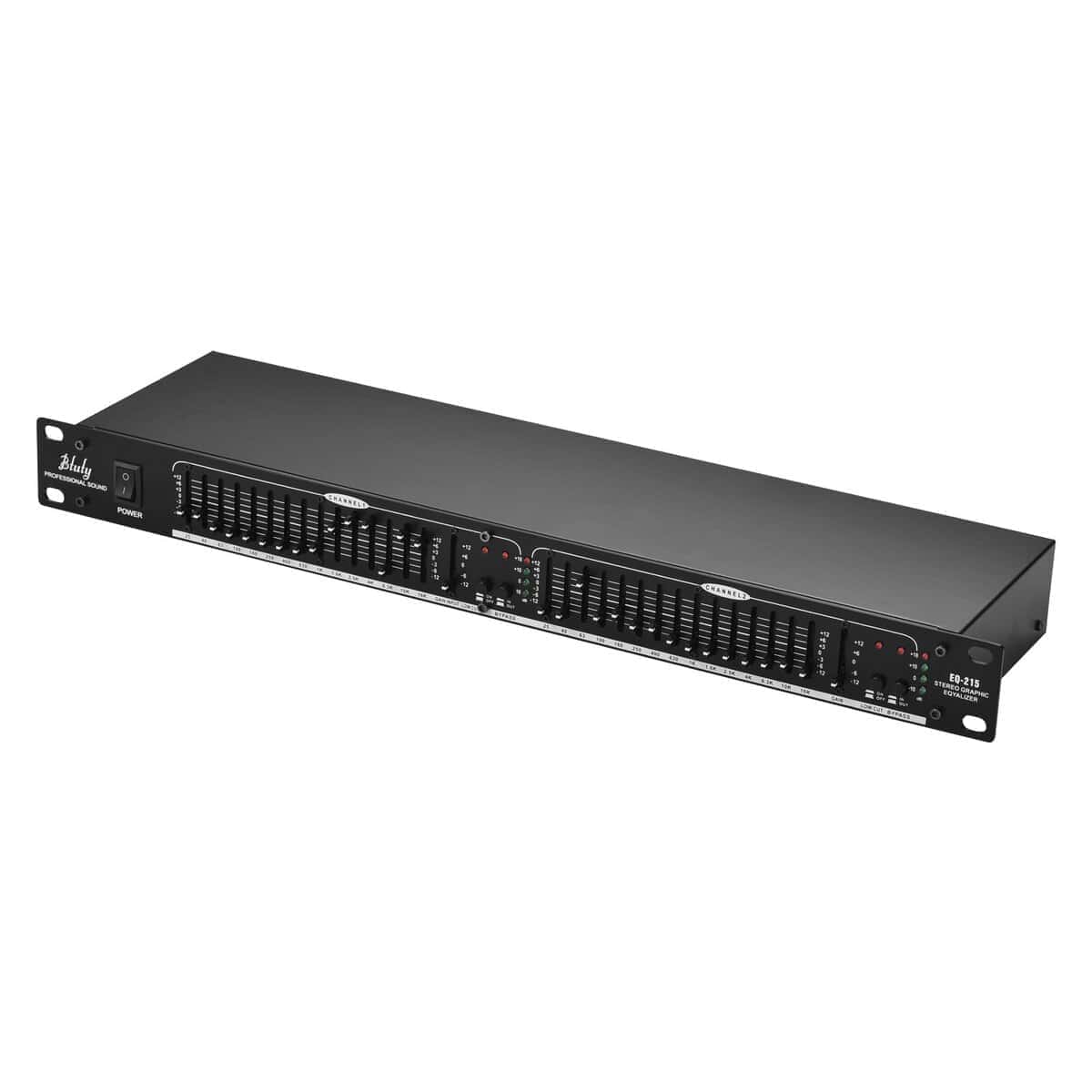 Ecualizador de audio Btuty EQ-215 Dual Channel de 15 Bandas