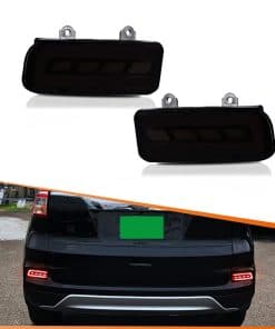 ADIIL Juego de luces traseras de freno secuencial de señal