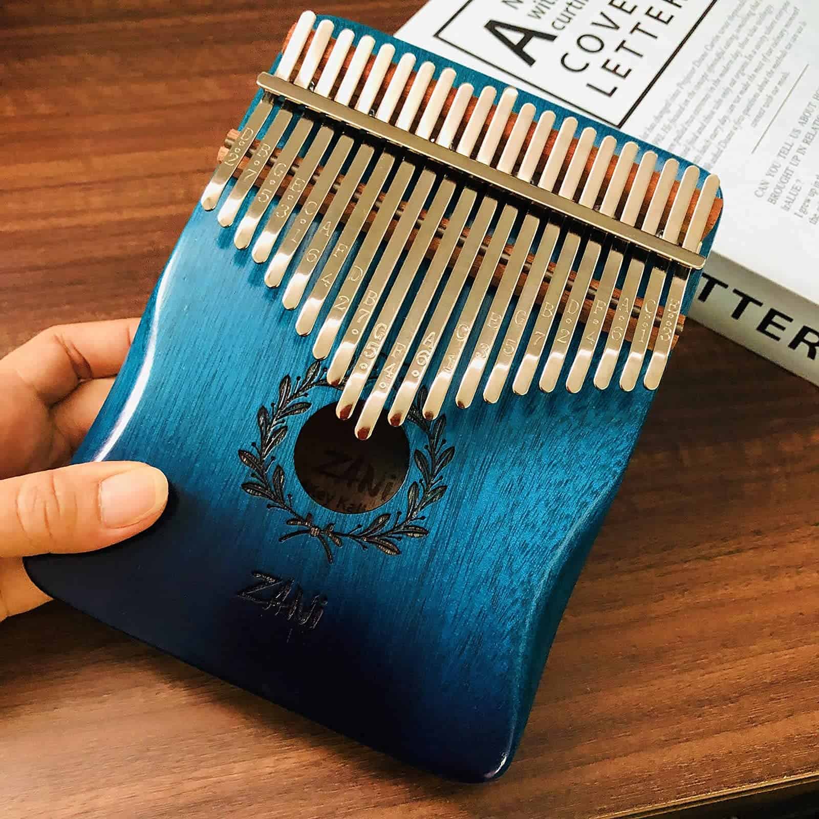 Kalimba 21 Key Thumb Piano Finger Piano Regalo de Navidad - Imagen 6