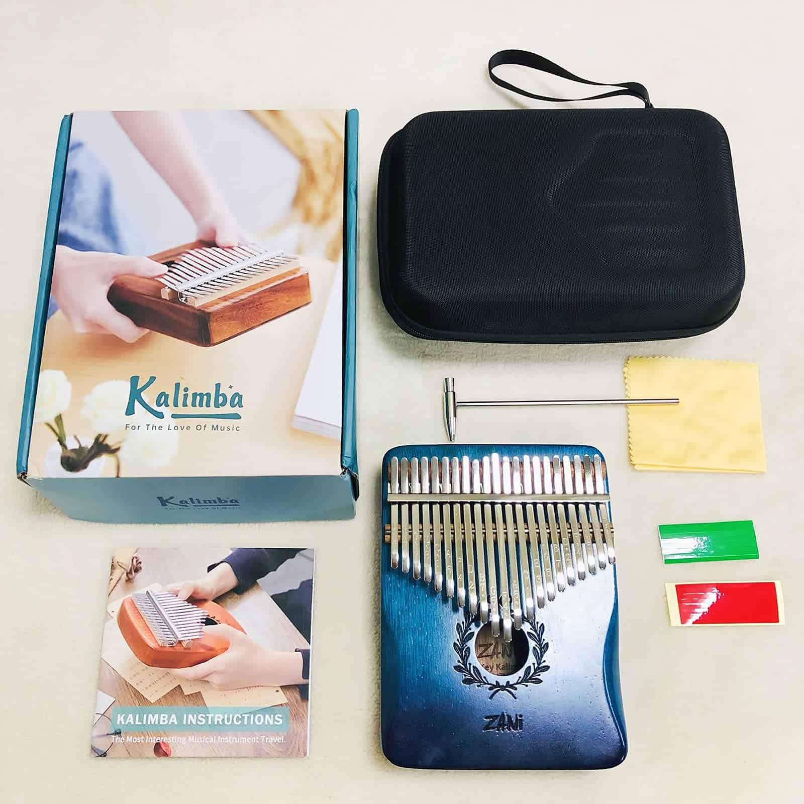 Kalimba 21 Key Thumb Piano Finger Piano Regalo de Navidad - Imagen 4