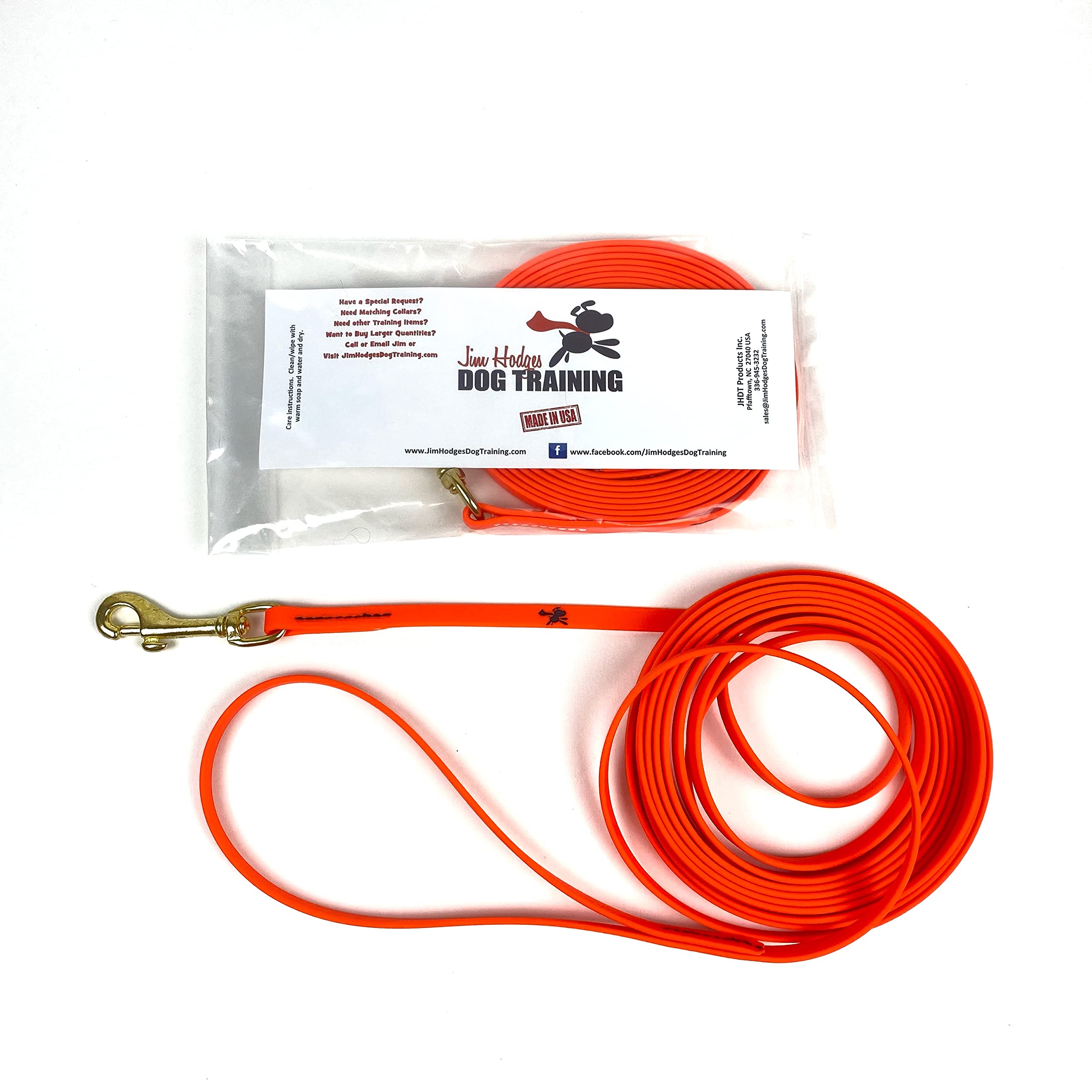 Correa larga de entrenamiento de perros JIM HODGES DOG - Imagen 3