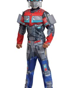 Disfraz de Optimus Prime, Disfraz Musculoso de Transformer