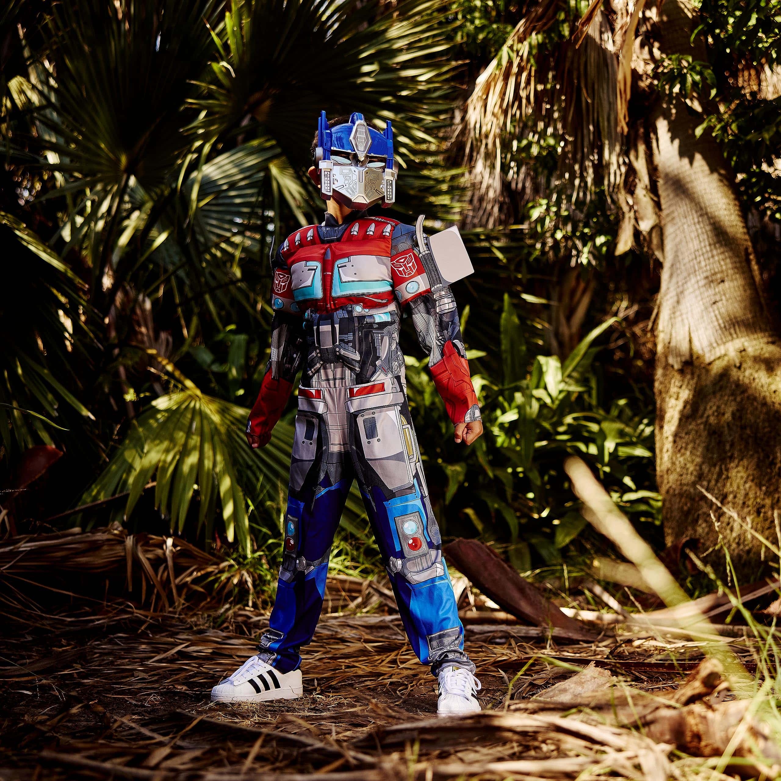 Disfraz de Optimus Prime, Disfraz Musculoso de Transformer - Imagen 3