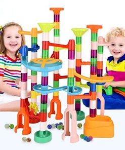 Juego de Laberinto de Canicas de Mármol, 135 Piezas,