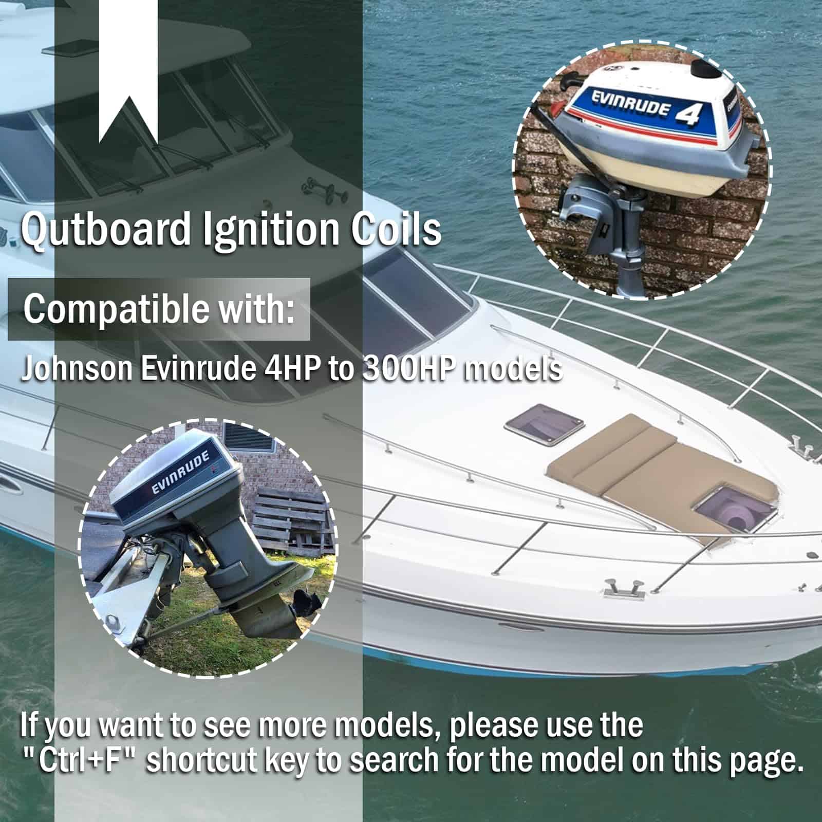 Bobinas de Encendido para Motores Fuera de Borda 4 Piezas - Imagen 4