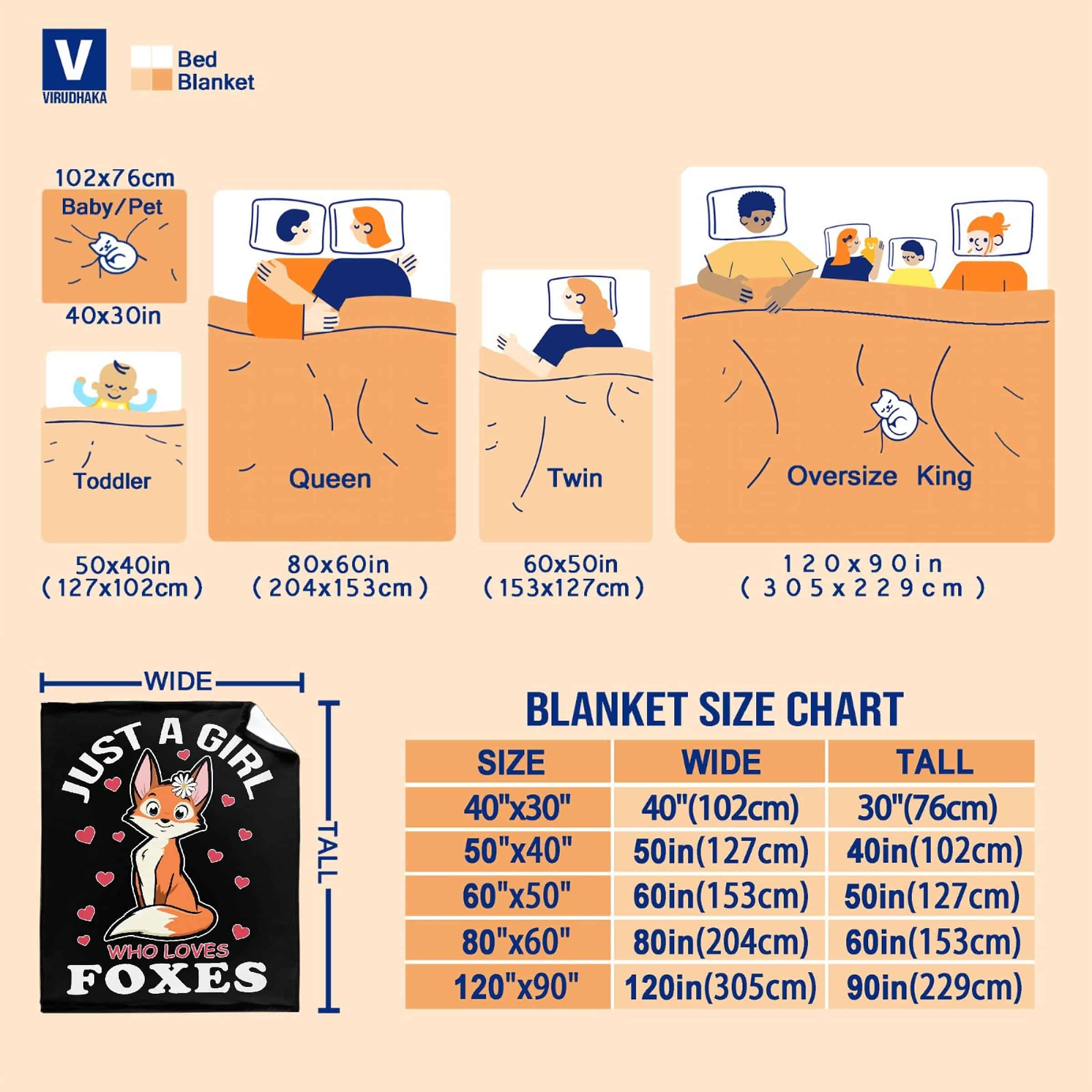 Manta de Zorro de Peluche Regalo para Mujeres Niños Mantas - Imagen 4