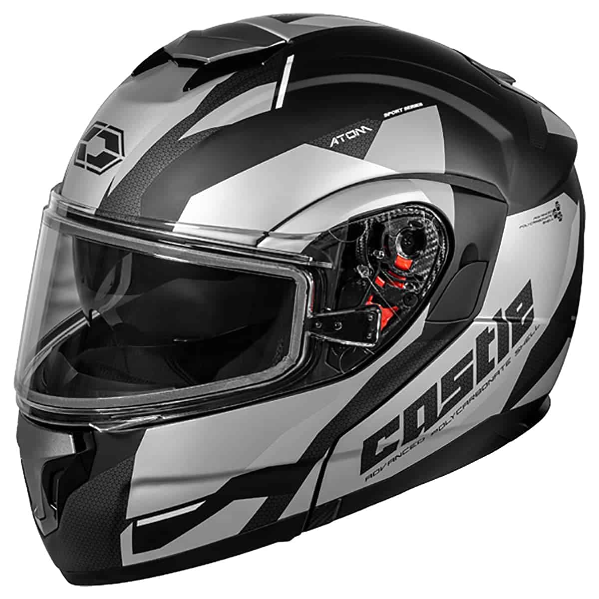Casco de Nieve Modular Castle X Atom SV Transcend (Plata