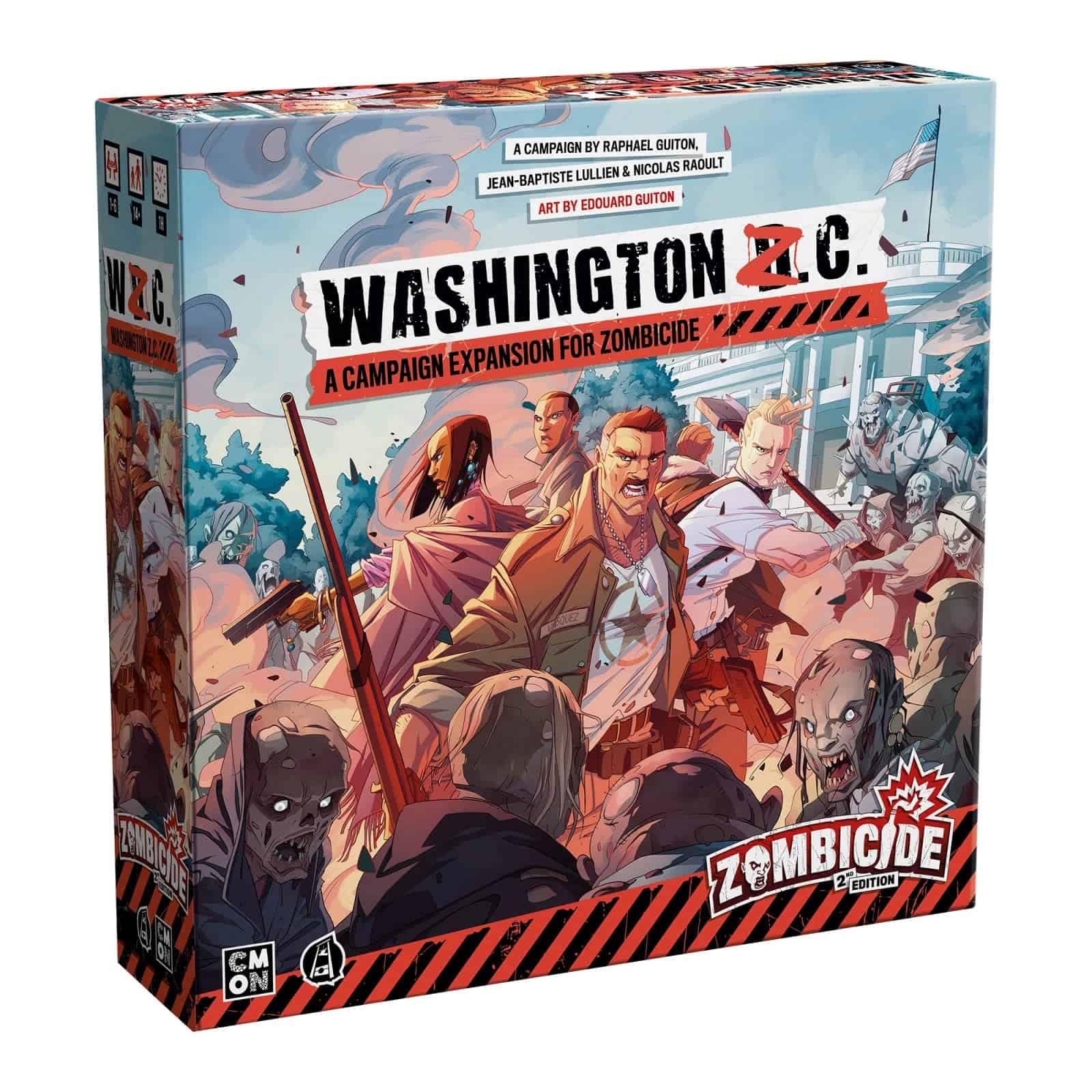 Expansión de juego de mesa Zombicide 2nd Edition Washington