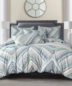 Juego de Funda de Edredón Bohemio King, 100% Algodón 3