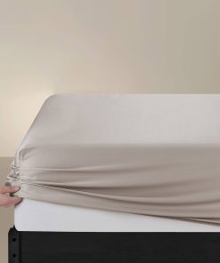 Sábana Ajustable Casabolaj de 1 Pieza 800TC -Gris Claro