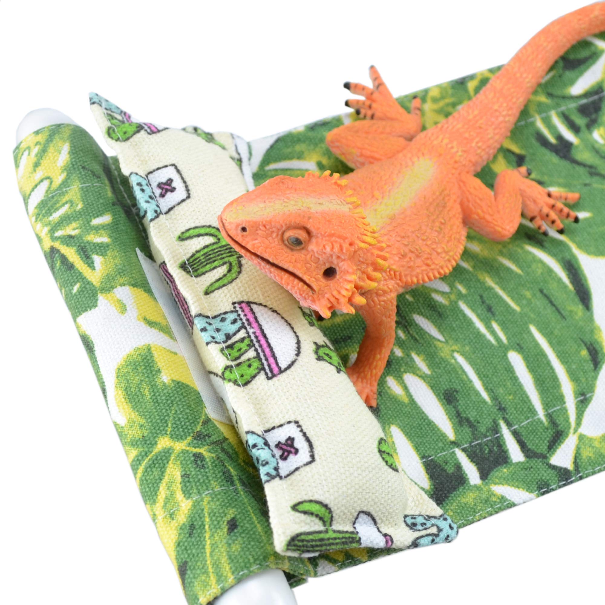 Hamaca Columpio Colgante Cama para Lagarto Gecko Reptil con - Imagen 3