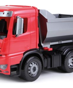 Camión volquete Mercedes-ACTROS con licencia de ksmtoys,