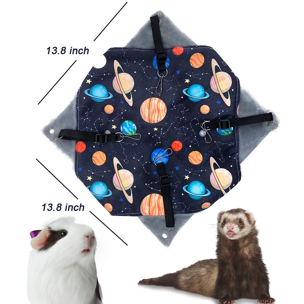 FULUE Juego de Accesorios para Jaula de Hámster Hurón Rata - Imagen 3