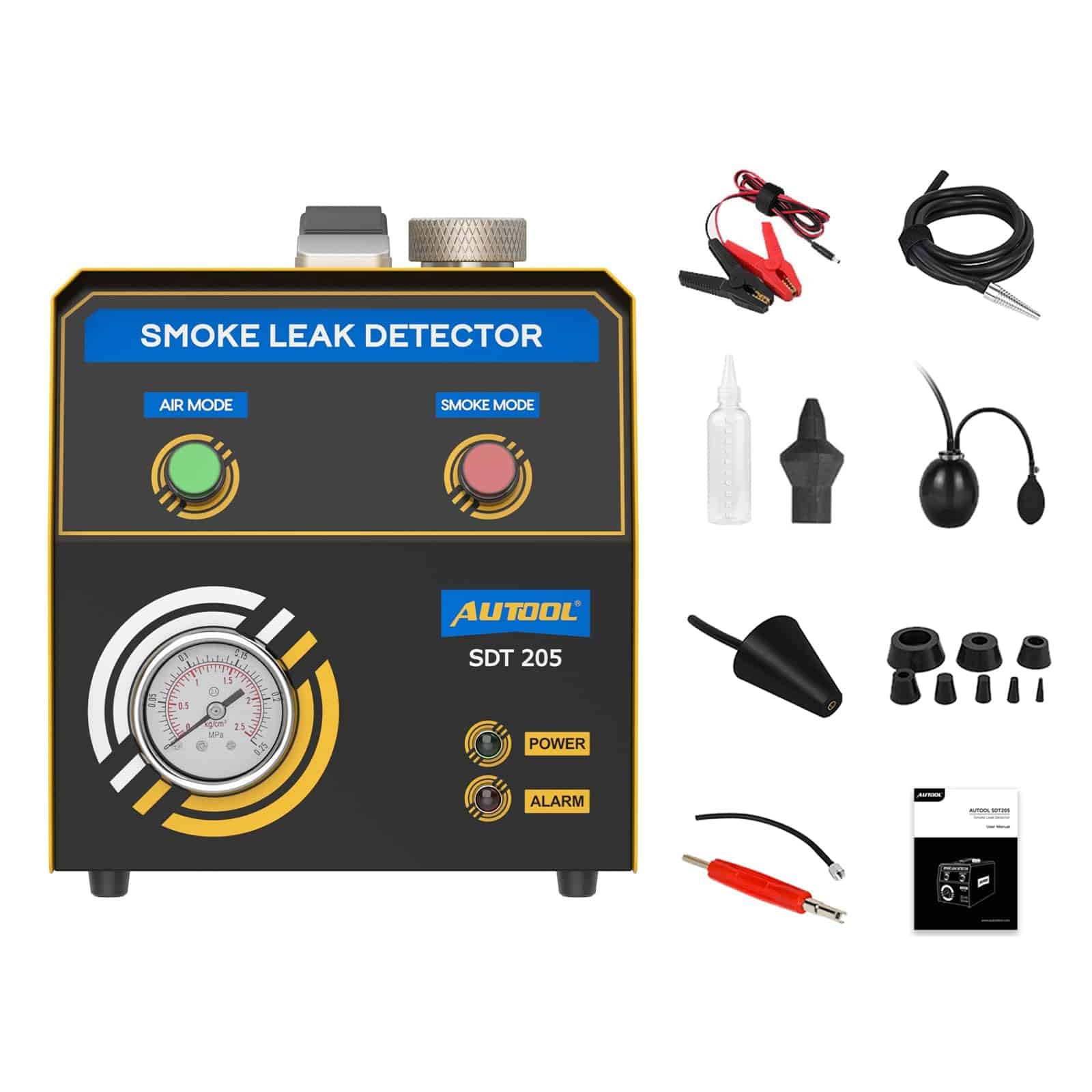 Máquina de Humo Automotriz 12V Detector de Fugas de EVAP