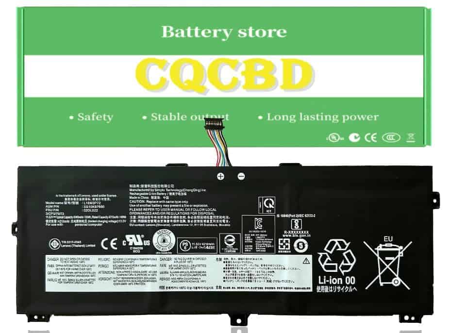 Batería CQCQ L18L3P72 para Lenovo ThinkPad X390 Yoga