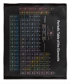 Manta de la Tabla Periódica de los Elementos Perfecta para