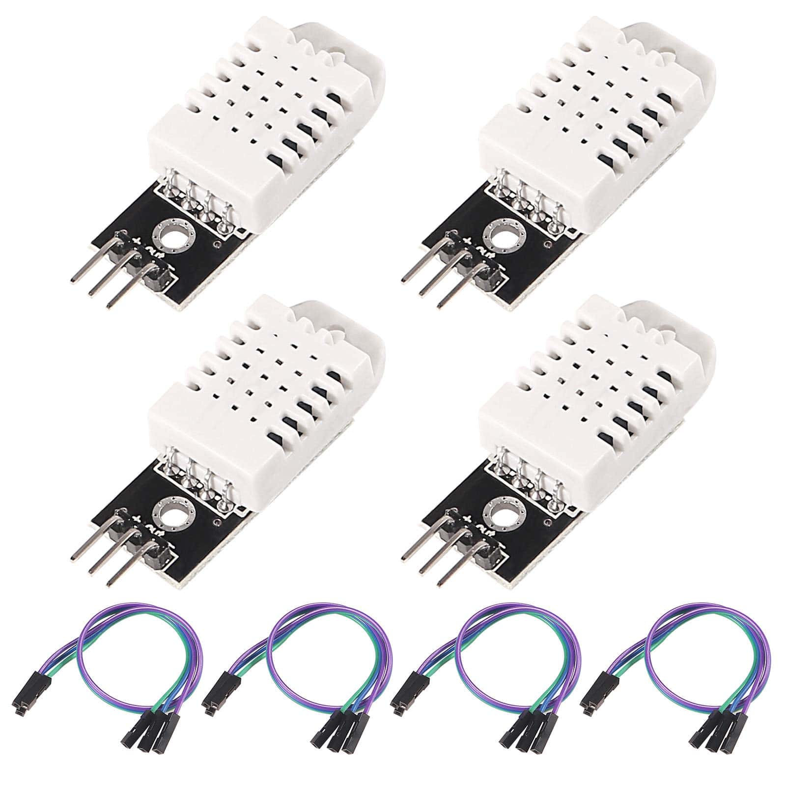 ALMOCN 4PCS Módulo de Sensor de Temperatura y Humedad DHT22