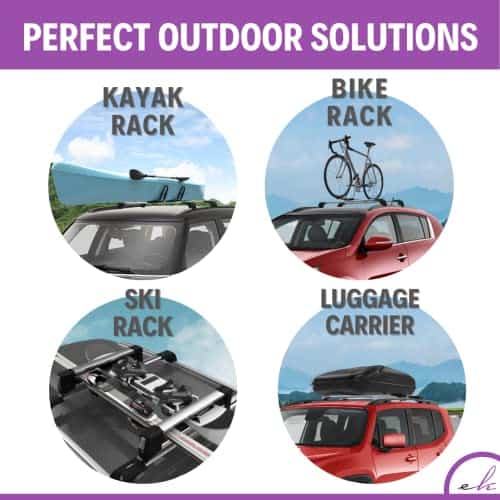 Barras Transversales del Portaequipajes ERKUL para Kia - Imagen 8