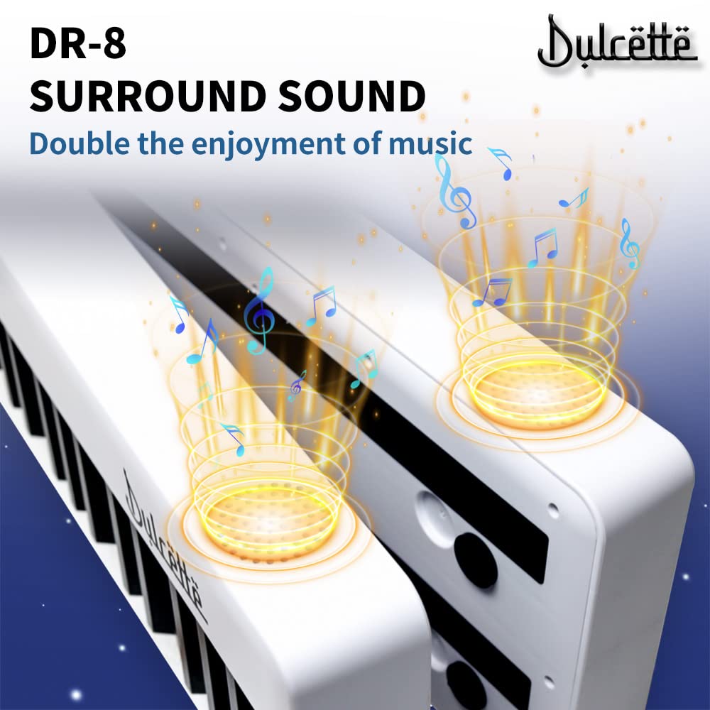 Piano Eléctrico Plegable Dulcette *NUEVO* | 88 Teclas - Imagen 7