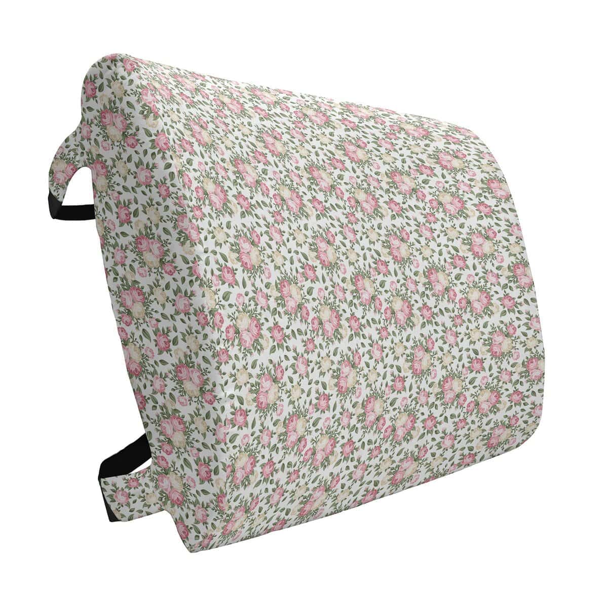 Almohada de Apoyo Lumbar Lunarable con Diseño de Flores,