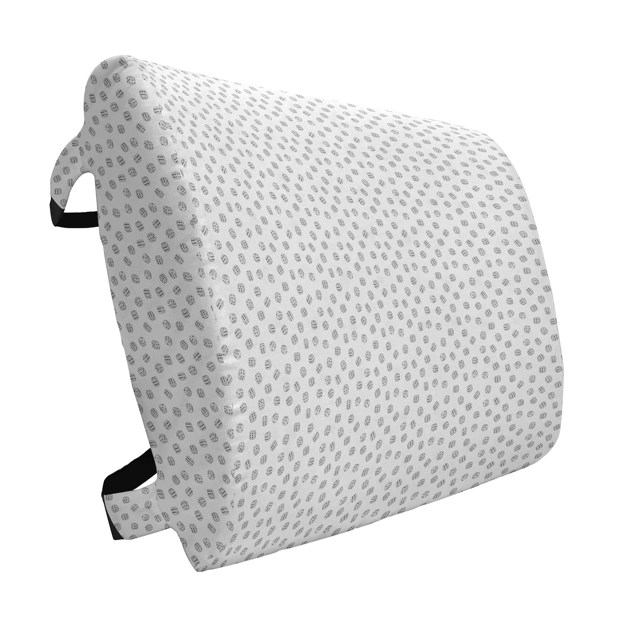 Almohada de Soporte Lumbar Lunarable de Tema de Casino,