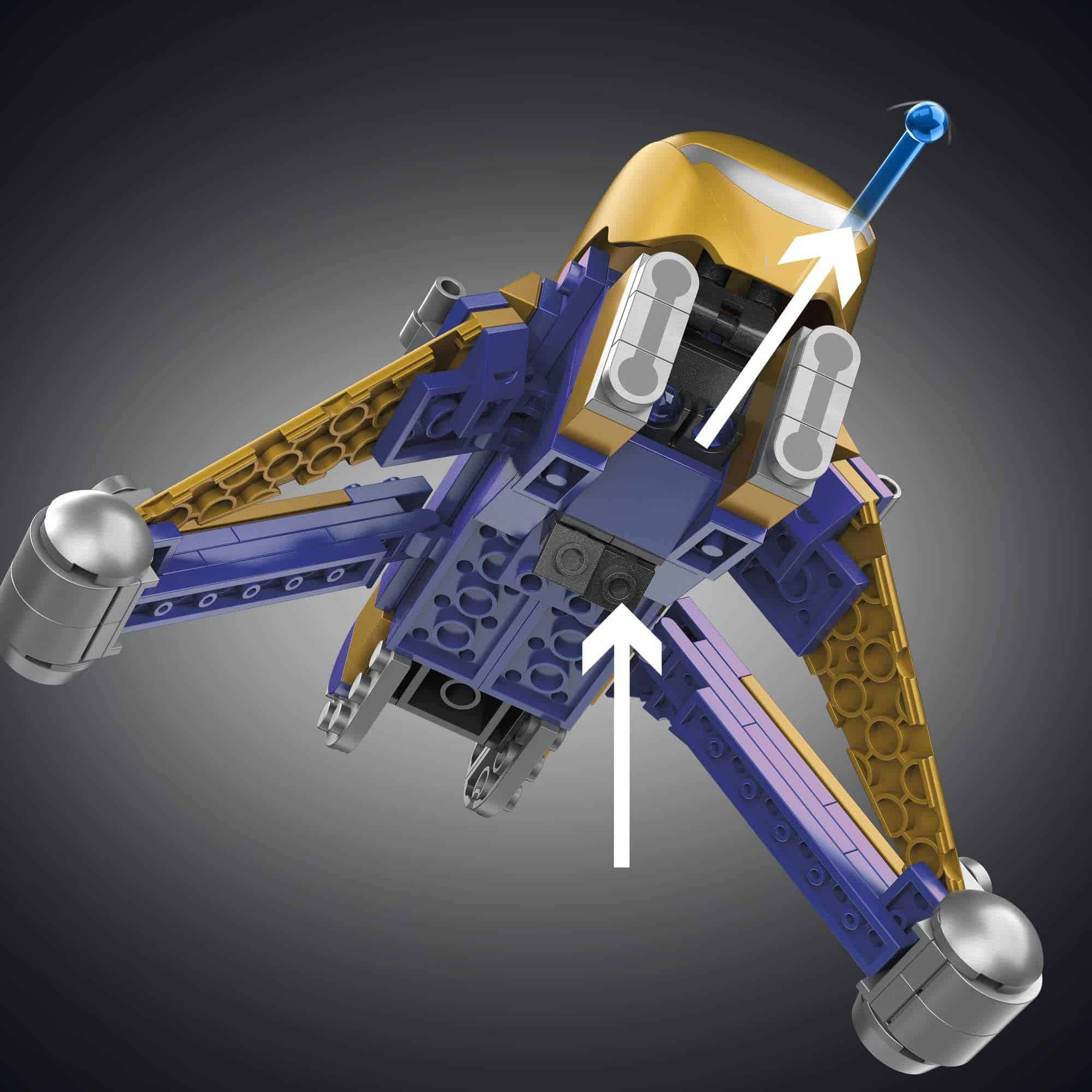 MEGA Mattel Halo Arbiter's Quest Banshee Vehicle Halo - Imagen 6