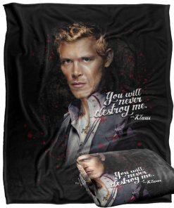 Manta Vampire Diaries Never Destroy con Licencia Oficial,