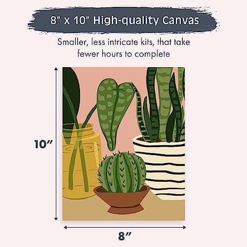 Pink Picasso Kits Pintar por Números Mid Century Modern - Imagen 4