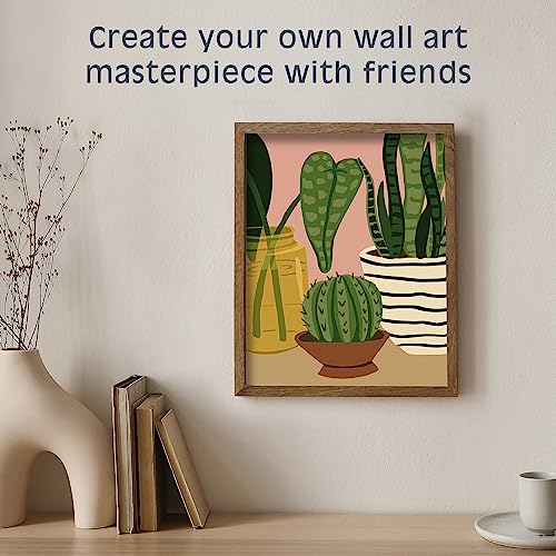 Pink Picasso Kits Pintar por Números Mid Century Modern - Imagen 7