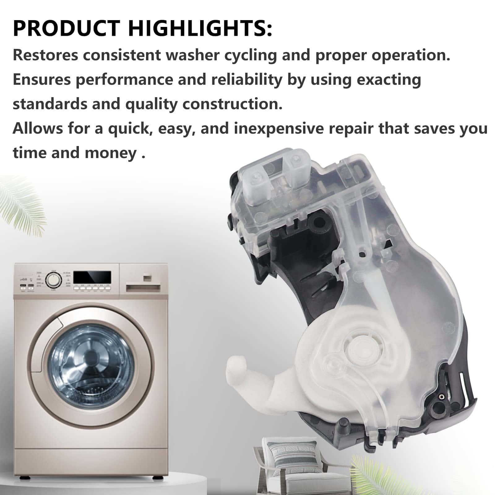 W10913953 Washer Shift Actuator por Sikawai - Apto para - Imagen 8