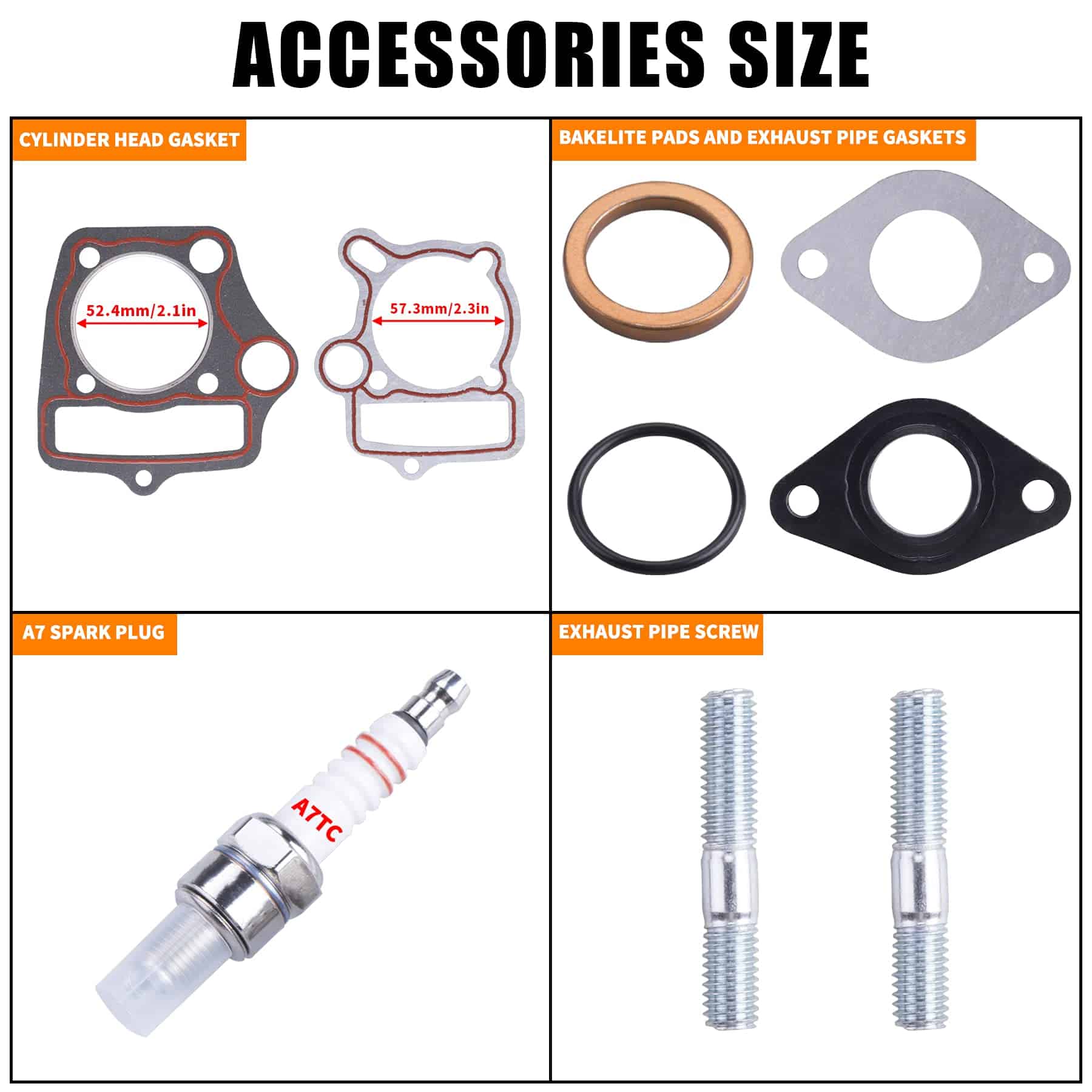 Cabezal de Cilindro Completo ORAEVY 52.4mm para Motor de 4 - Imagen 6