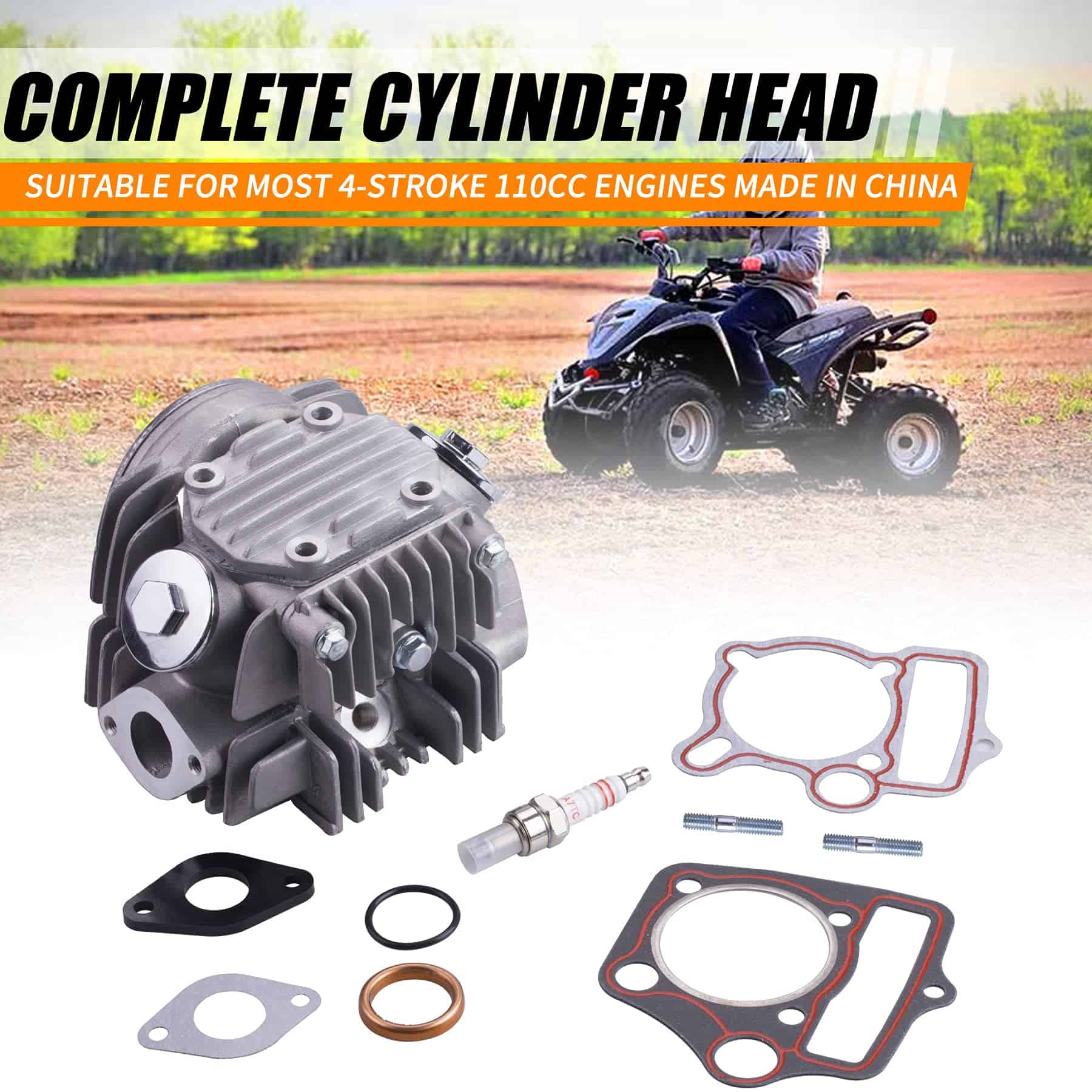 Cabezal de Cilindro Completo ORAEVY 52.4mm para Motor de 4 - Imagen 7