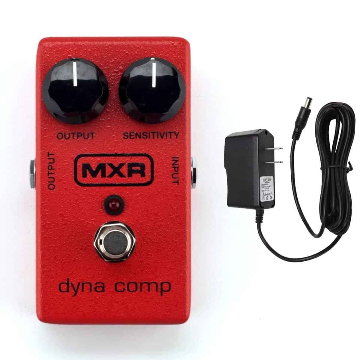 Pedal Compresor MXR M102 Dyna Comp con Bundle de Fuente de