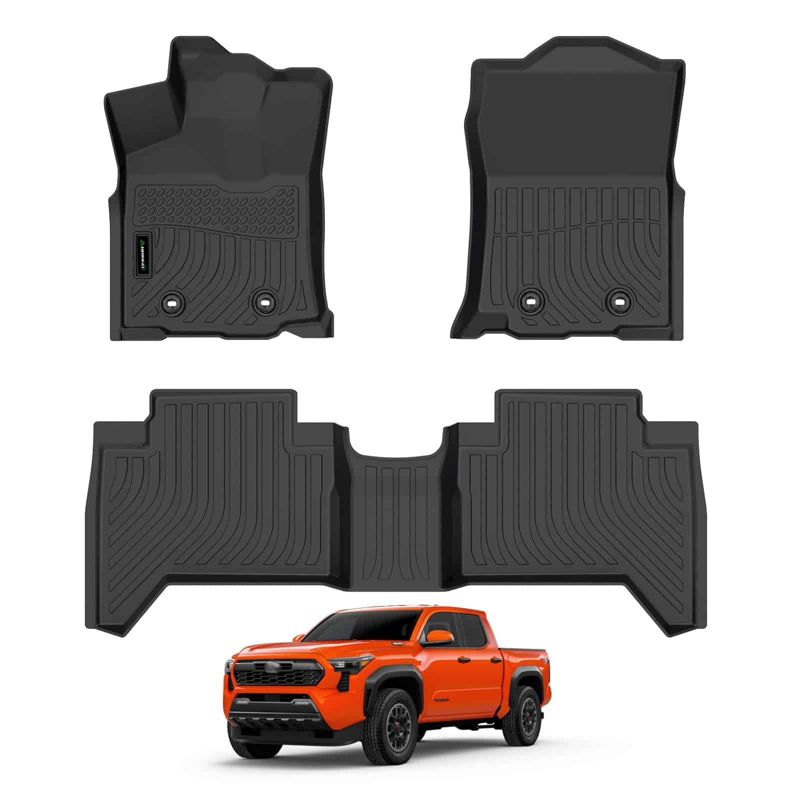 Tapetes para piso ANBINGO para Tacoma Double Cab, 2018-2023