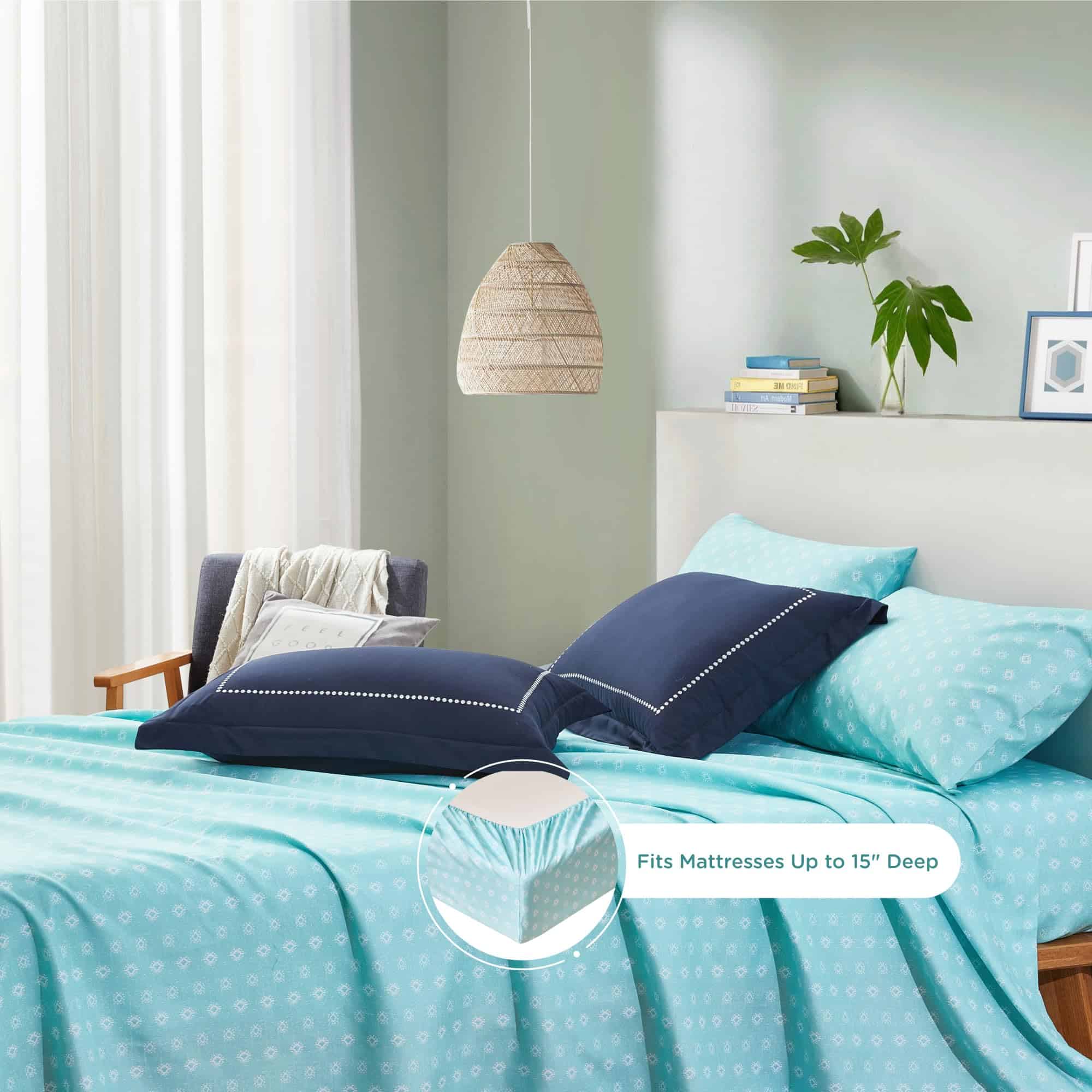 Juego de edredones completos en tono azul Degrees of - Imagen 7