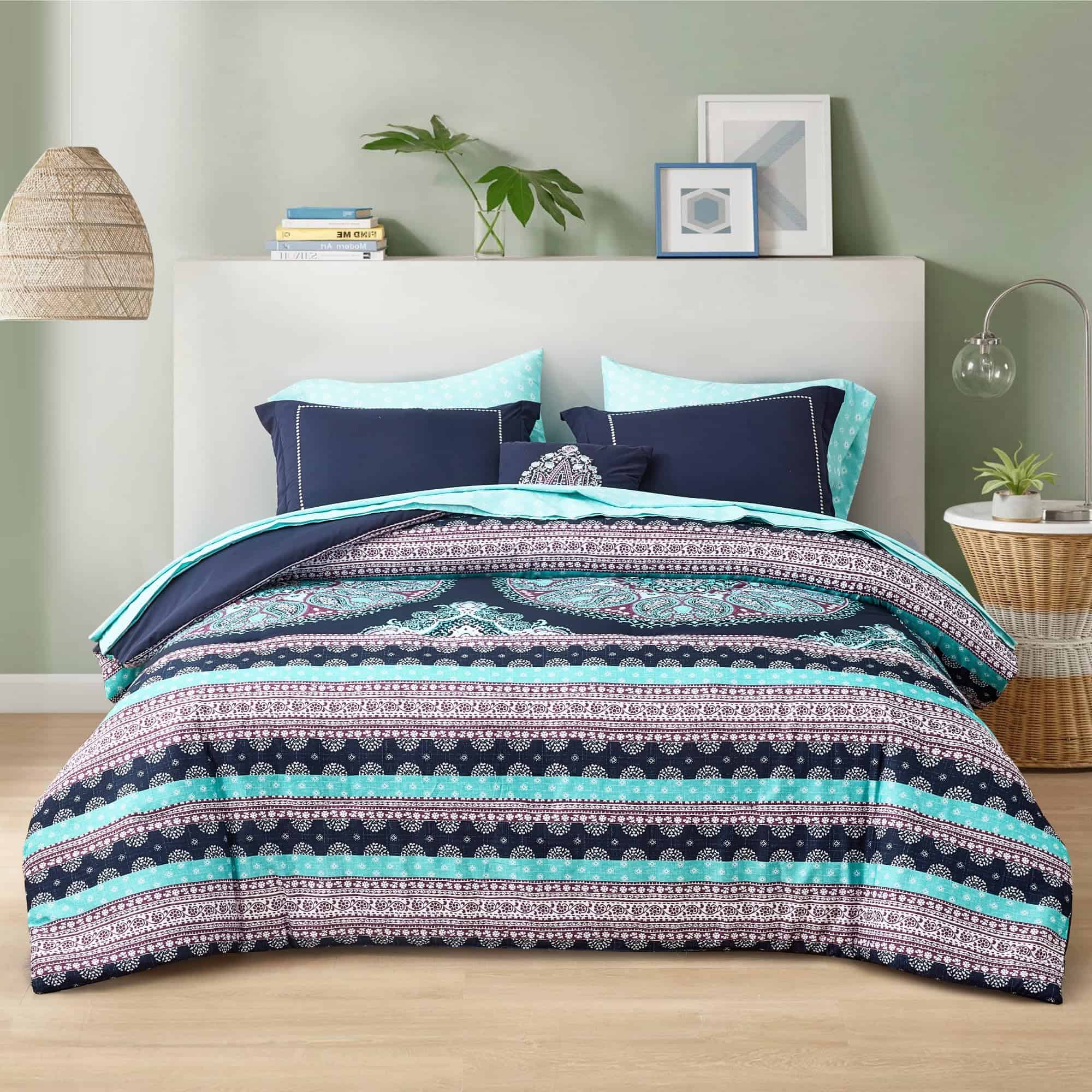 Juego de edredones completos en tono azul Degrees of - Imagen 4