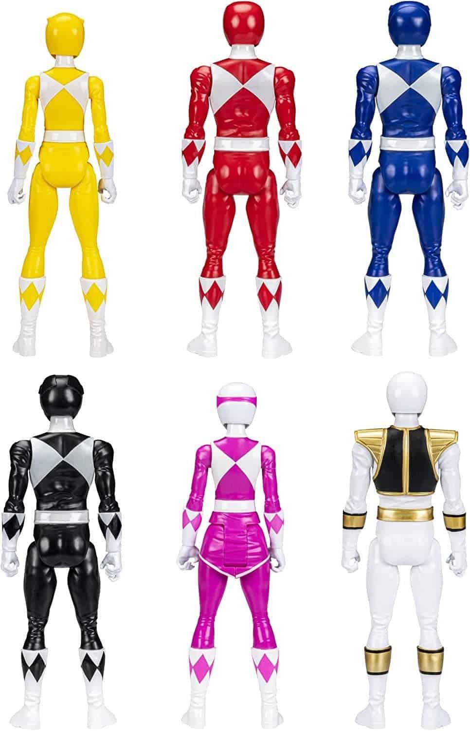 Paquete de 6 Figuras de Acción de 12 Pulgadas Power Rangers - Imagen 5