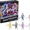 Paquete de 6 Figuras de Acción de 12 Pulgadas Power Rangers