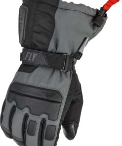 Guante de Nieve Aurora Fly Racing 2022 (Negro/Gris, Pequeño)