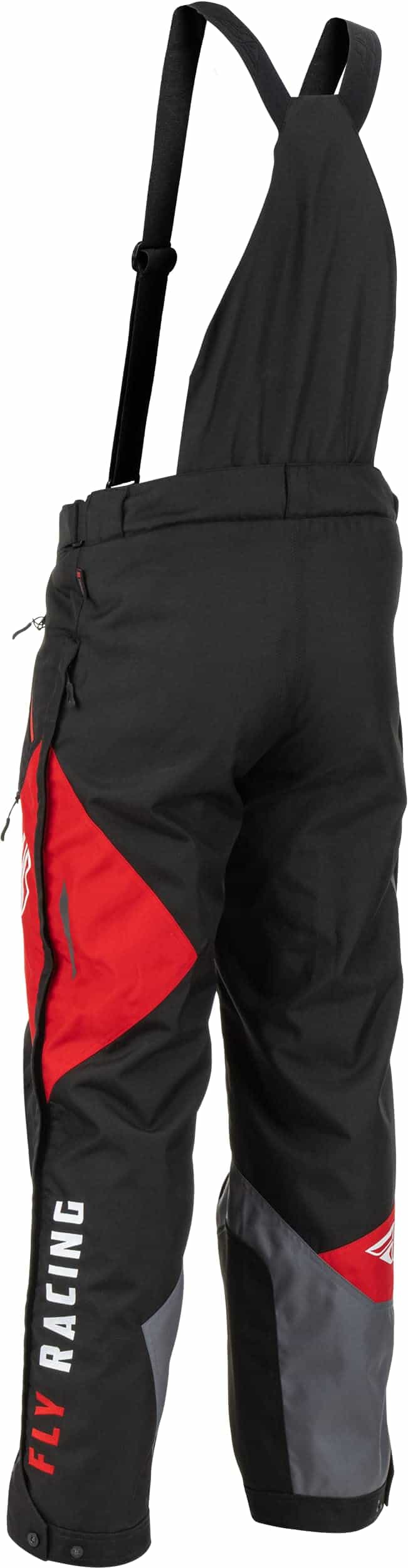 Pantalones de Nieve Fly Racing 2022 SNX Pro -Negro/Gris/Rojo - Imagen 3