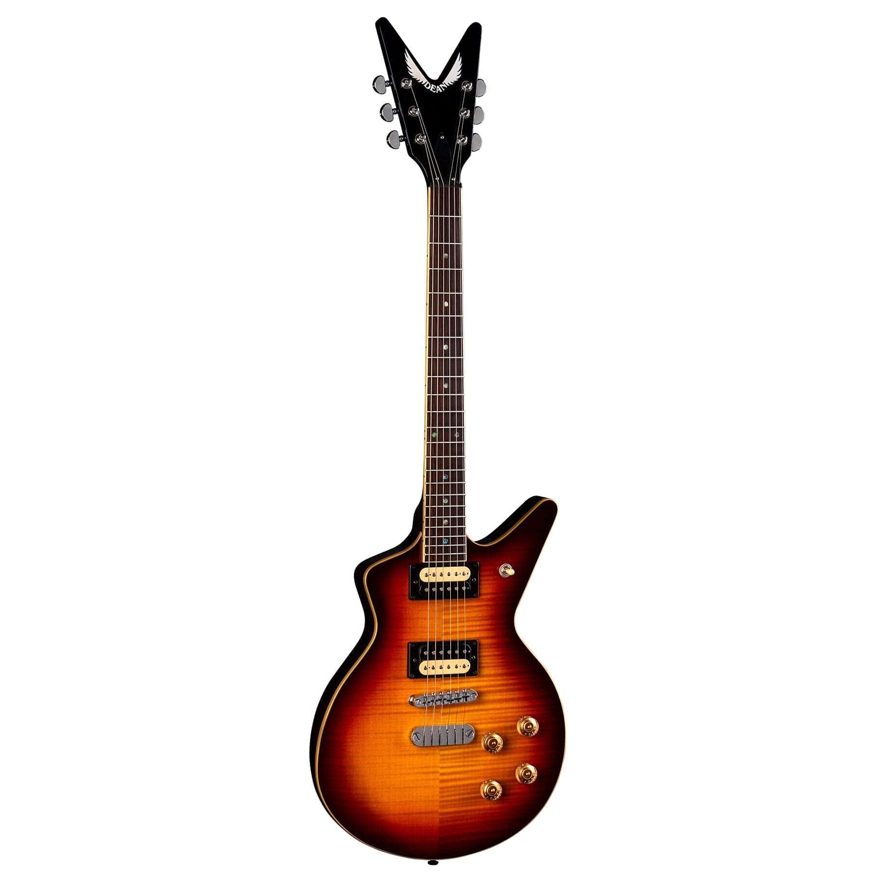 Guitarra Dean Cadillac 1980 Flame Maple, Trans Cherry