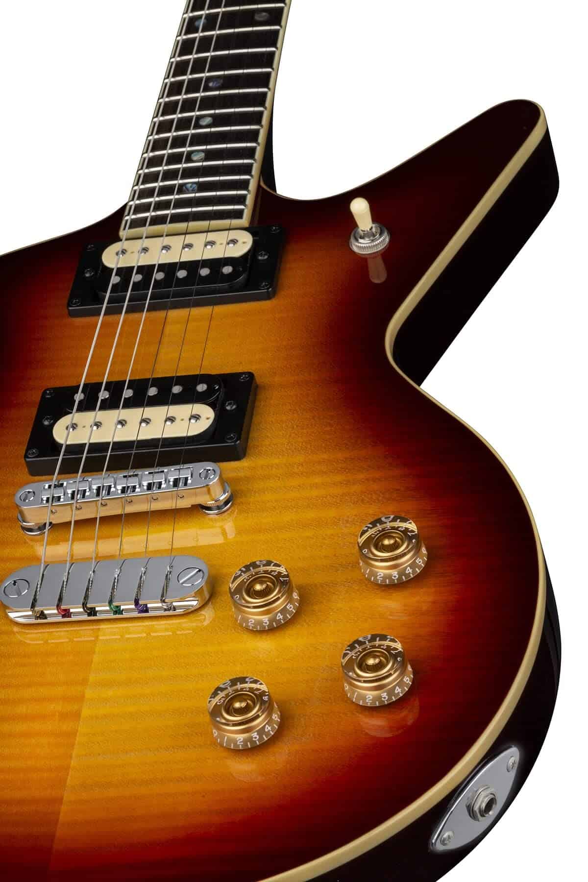 Guitarra Dean Cadillac 1980 Flame Maple, Trans Cherry - Imagen 5