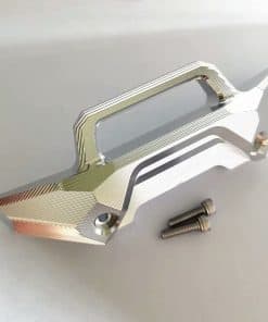 Parachoques Delantero de Aluminio Plateado para Traxxas
