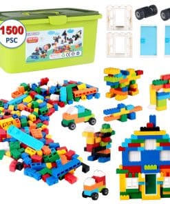 BRUVISH Bloques de Construcción 1500 Piezas, Bloques de