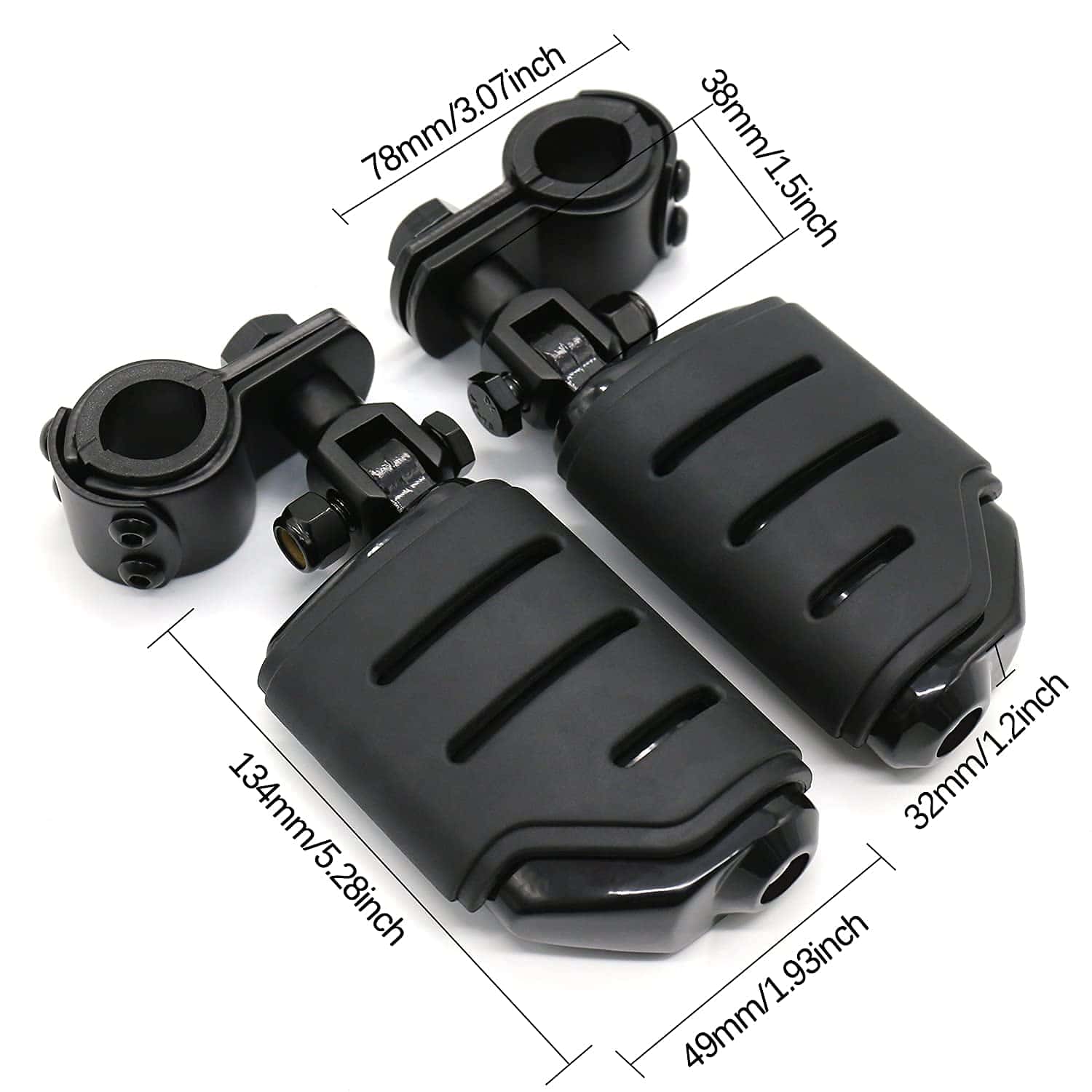 Kit de reposapiés y montura para carretera compatible con - Imagen 7