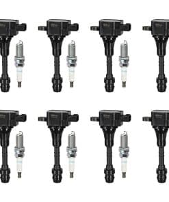 Conjunto de 8 bobinas de encendido y bujías de iridio UF510